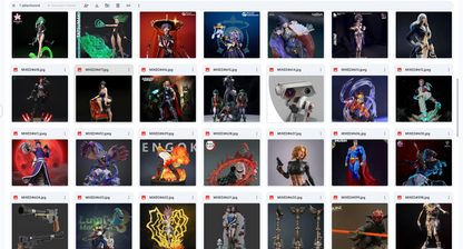 300,000+ D&D Miniatures STL Bundle, Tabletop RPG Models with Terrain Pack, 3D Print Files for Dungeons and Dragons